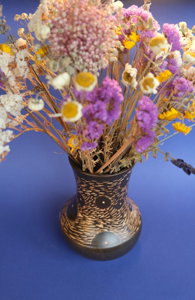 Vase Gres Sgraffite Sur Email 667x1024